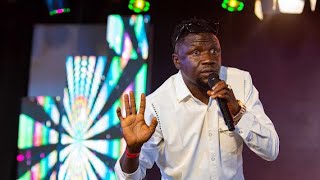 comedian MC Nappy On stage.